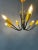 Vintage Spider Pendant Lamp in Yellow, 1950s For Sale - Image 5 of 11