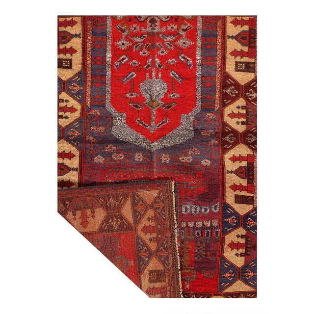 Traditional Pasargad DC Afghan Baluch Rug For Sale - Image 3 of 3