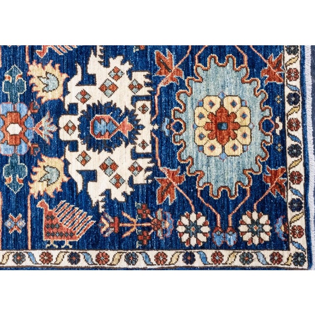 Oriental Handmade Rug 2'6" x 6'10" For Sale - Image 4 of 8