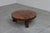 Rustic Rustic Oak Coffee Table, Netherlands, 1970s For Sale - Image 3 of 5