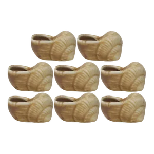 Vintage French Escargot Pots, Set of 8