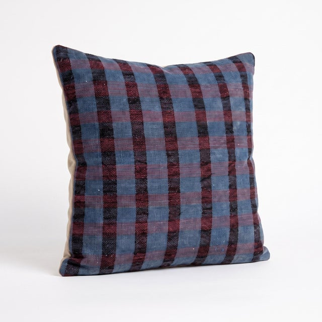 This beautiful 15'' x 16'' pillow cover was made from an authentic Turkish Kilim. Bright colors of wool adorn the front of...