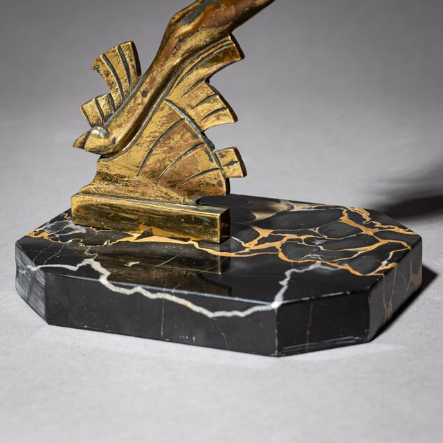 Art Deco Bookends with Gazelles, circa 1930 For Sale In New York - Image 6 of 16