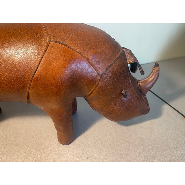 1960s All Leather Abercrombie and Fitch Rhino For Sale - Image 13 of 16