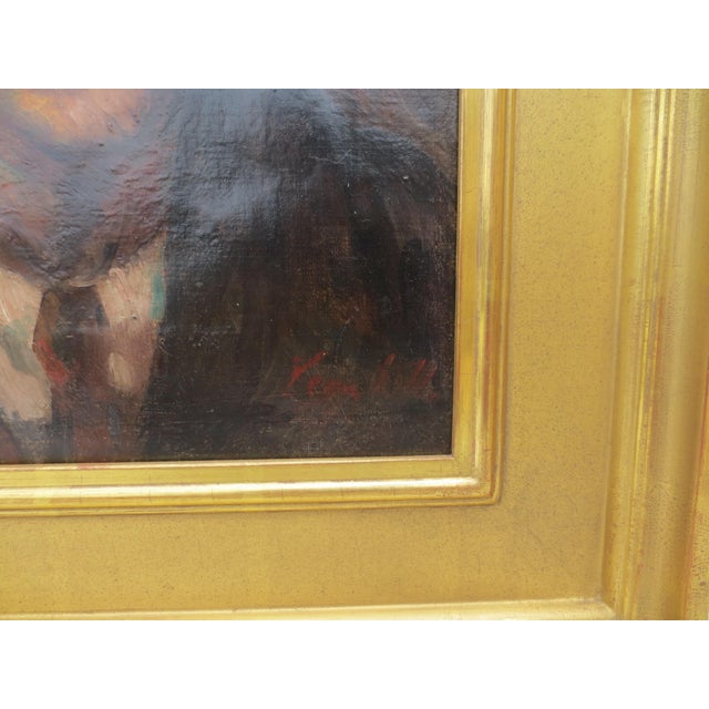 Art Deco Leon Kelly Portrait of Charles Cogle 1939 For Sale - Image 3 of 8