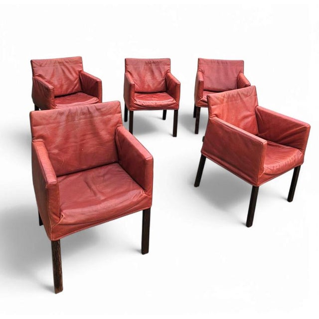 Fellini Chairs by Gerard van den Berg for Label, 1990s, Set of 5 For Sale - Image 5 of 12
