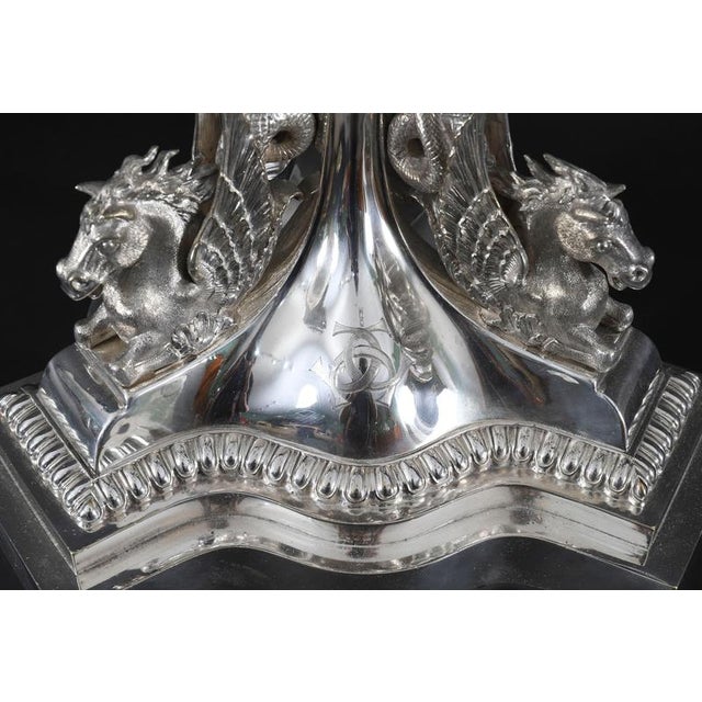 Antique Victorian Centrepiece Candelabra attributed to Elkington, 19th Century For Sale - Image 16 of 18