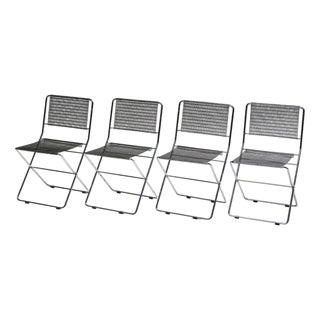Adjustable Chairs by De Marco & Rebolini for Robots, 1970s, Set of 4 For Sale