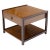Brown Dunbar Square Two Tier End Side Table Mid-Century Modern American Walnut For Sale - Image 8 of 8