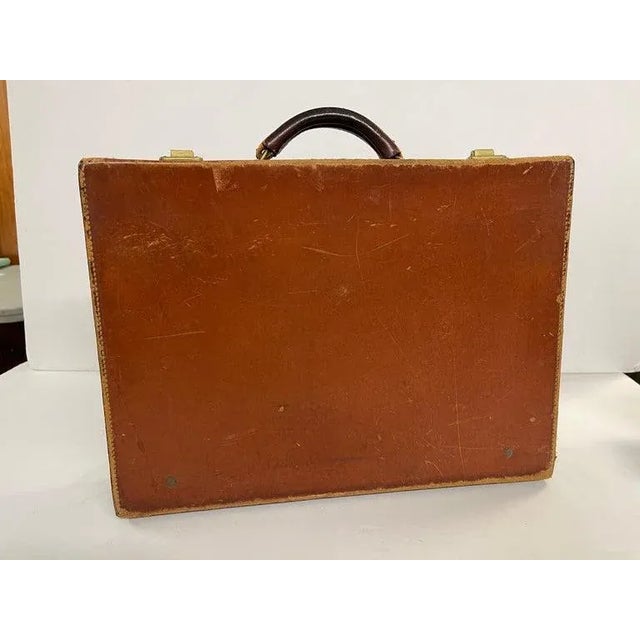Tyler - Vintage Leather Crossbody Briefcase
