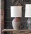 Matthew Izzo Home Clay Rice Wine Bottle Table Lamp For Sale - Image 4 of 4