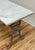 Antique French Marble Top Cast Iron Bistro or Pastry Table For Sale - Image 12 of 15