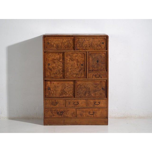 Antique Japanese Mizuya-Dansu Cabinet For Sale - Image 10 of 16