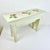 1970s Vintage Arts & Crafts Farmhouse Sunflower Folk Art Painted Pine Bench. For Sale - Image 15 of 18