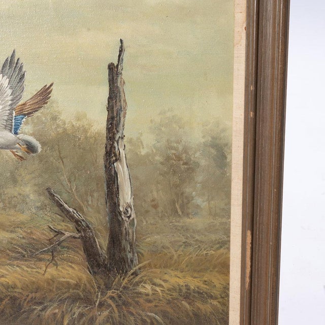 Postmodern Late 20th Century M.P. Elliott Oil on Canvas For Sale - Image 3 of 8