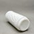 Glass Vintage Mid-Century White Milk Glass Swirl Cylinder Vase For Sale - Image 7 of 8