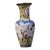 Vintage Chinese Gilt Copper Enamel "Deer & Crane" Vase - 660g For Sale