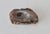 Vintage Mid Century Polished Brown White Agate Ashtray Candy Dish Cashpot For Sale - Image 9 of 15