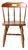 Mid-Century Early American Style Children's Wood Chair For Sale