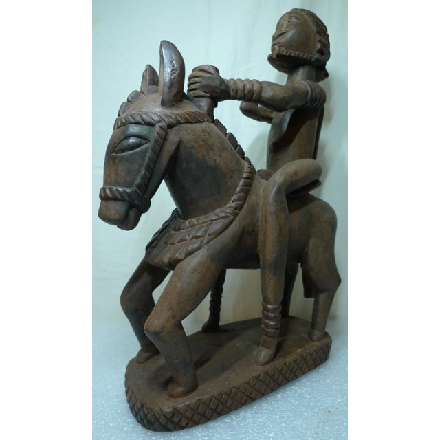 Figurative Bambara Horseman - Mali - 1 Piece For Sale - Image 3 of 7