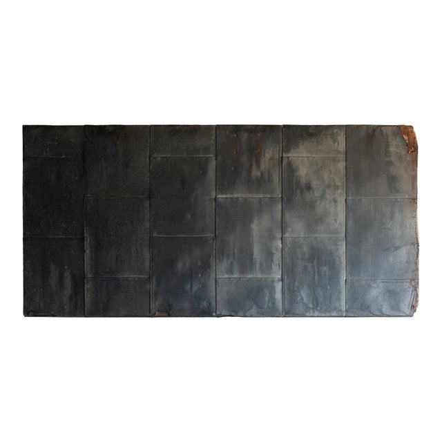 Japanese Antique Tin Door "Wall Decoration" 1860s-1900s / Wabi Sabi For Sale