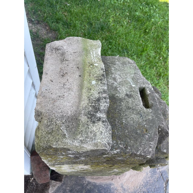 Antique Hand Carved French Sandstone Sculpture of Summer Goddess For Sale In New York - Image 6 of 7