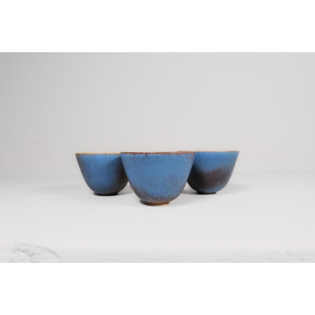Three wonderful bowls from Rörstrand and designed by Gunnar Nylund. Made in Sweden in the midcentury. Beautiful, glazed...
