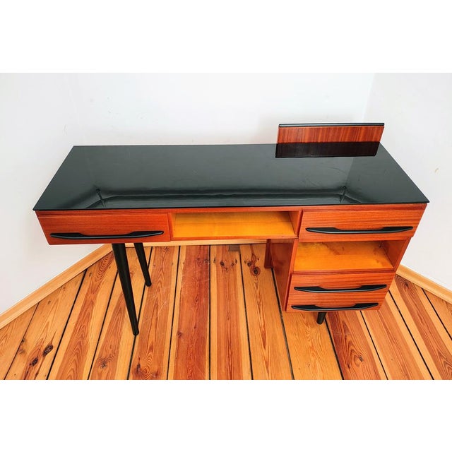 Czechoslovakian Desk attributed to M. Pozar for Up Závody, 1960s, Set of 2 For Sale - Image 14 of 18