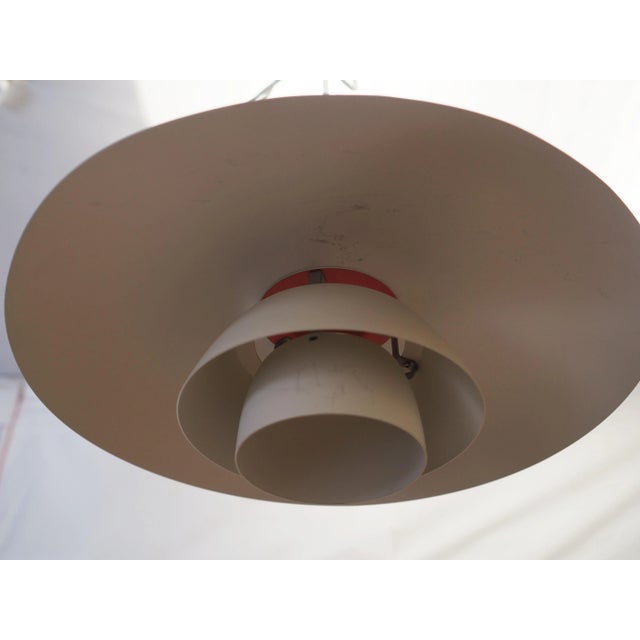 Louis Poulsen Danish Pendant Lamp by Poul Henningsen for Louis Poulsen, 1960s For Sale - Image 4 of 11