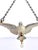 Art Nouveau Art Nouveau 18k Gold Enamel Dove Necklace With Diamonds & Ruby, 1910 For Sale - Image 3 of 12