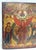 Antique 1800's Russian Orthodox Icon Sophia, the Holy Wisdom of God Oil Painting For Sale - Image 4 of 15
