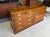 Wood Antique Military Campaign Sideboard in Burr and Burl Walnut For Sale - Image 7 of 18