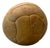 Vintage Leather Medicine Ball, 1940s For Sale