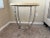 French Country Ironies Side Table With Cast Stone Top and an Iron Twig Base For Sale - Image 3 of 6