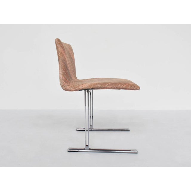 Saporiti Italia Missoni Fabric Chairs by Offredi for Saporiti, Set of 6 For Sale - Image 4 of 14