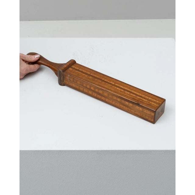 Wood 20th Century French Wooden Sharpener For Sale - Image 7 of 12