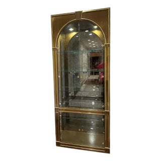 Mastercraft Gold Display Case For Sale