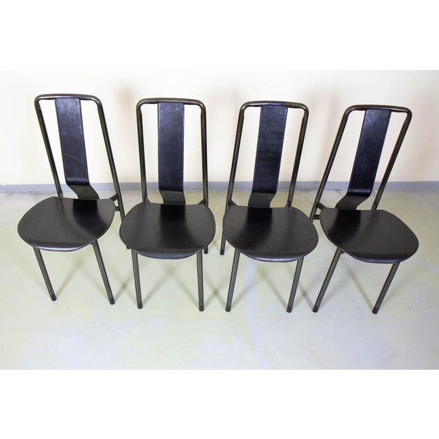 Metal Irma Chairs by Achille Castiglioni for Zanotta, 1980s, Set of 4 For Sale - Image 7 of 10