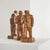 Felix Timmermans 'Three Wise Men' Flemish Folk Art Sculptures in Wood, Belgium, 1970 and 1972. This is a remarkable set of...
