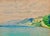 Original H. C. Pihl 1967 Watercolor of Hook Point, Cooper’s Island, British Virgin Islands, Framed with Museum...