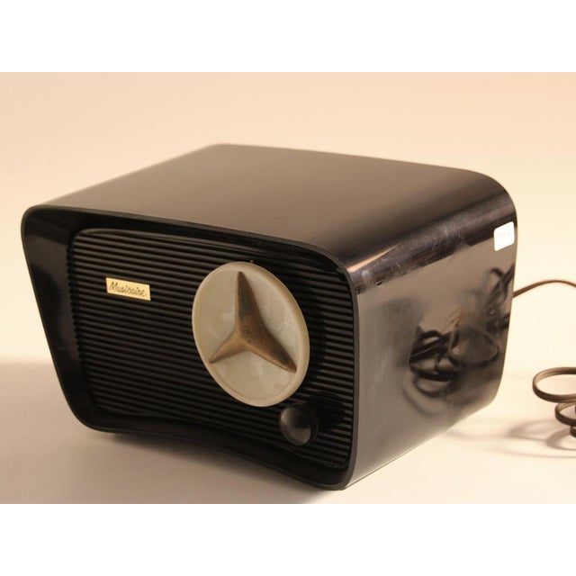 This is a real Midcentury radio from 1954. The excellent cabinet is also a beautiful example of American Design of the...