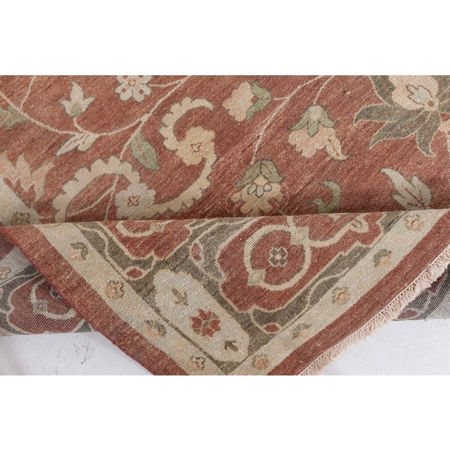 Contemporary Traditional Flatweave Beige Rug "Vinerose" by Doris Leslie Blau For Sale - Image 4 of 8