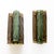 Modern Amber and Green Murano Glass and Brass Sconces, 2000s, Set of 2 For Sale - Image 12 of 12