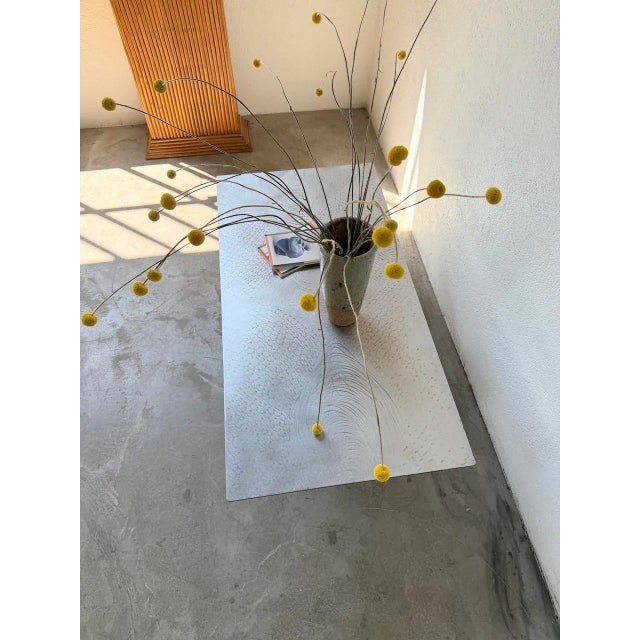 Handcrafted Metal Coffee Table, 1970s For Sale - Image 15 of 18