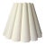 20" Large Vintage Fluted Lampshade For Sale