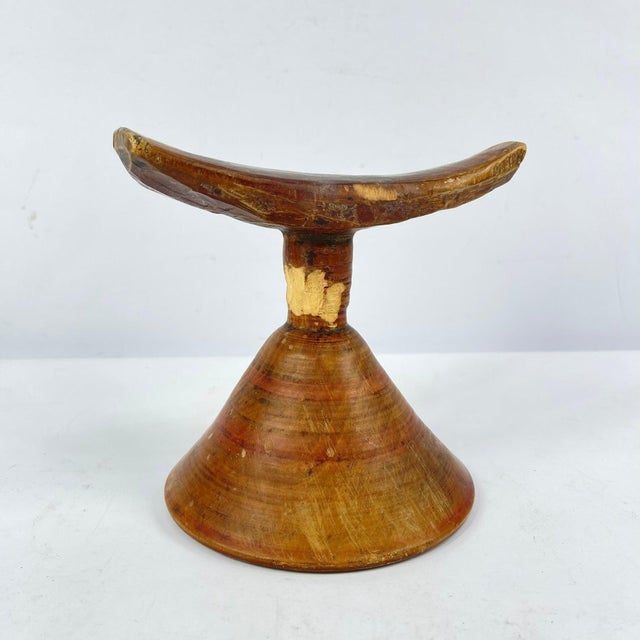 Early 20th Century Wood Headrest Ethiopia MATTER COLLECTION For Sale In Denver - Image 6 of 6