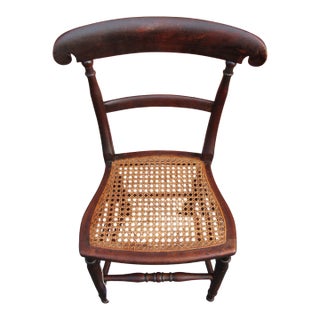 English Regency Bedroom Chair 1820s For Sale