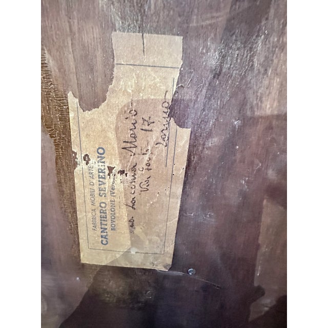 19th C. Italian Venetian Painted Secretary. For Sale - Image 11 of 13