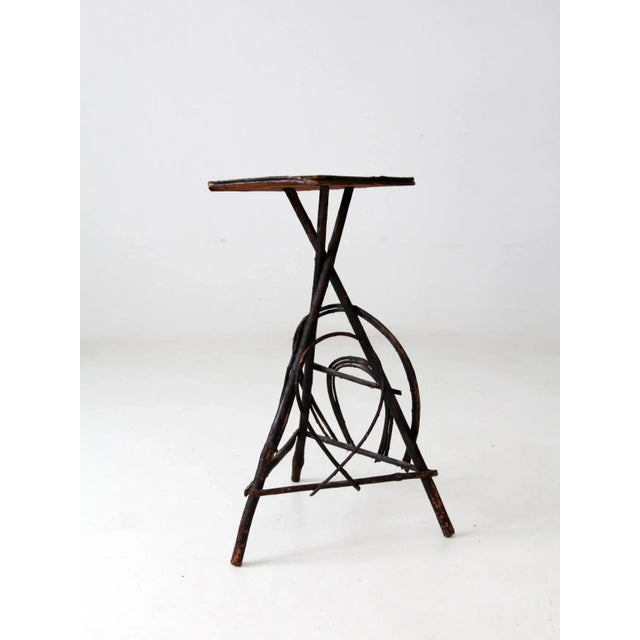 Antique Adirondack Twig Table For Sale - Image 4 of 14
