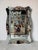 1960s Large- 1960s Italian Hollywood Regency Scalloped Etched Beveled Wall Mirror For Sale - Image 5 of 13